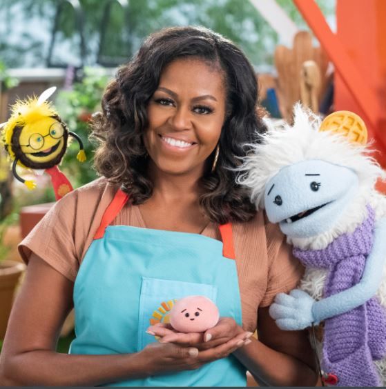 Michelle Obama tendrá una serie para niños sobre la alimentación saludable en Netflix
