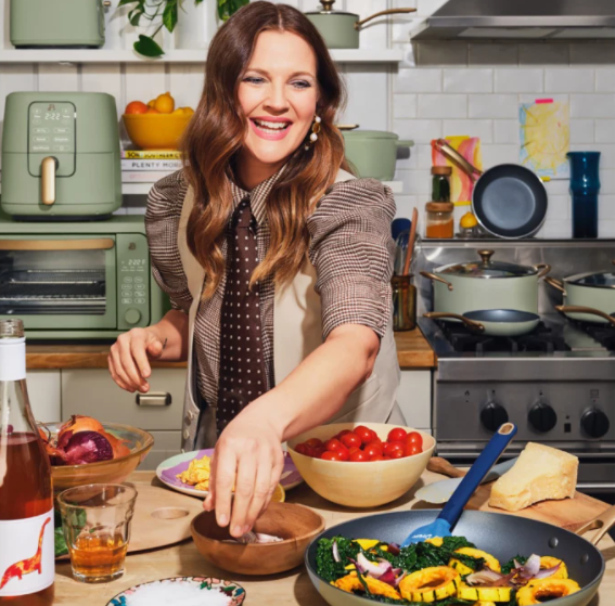 'Beautiful': la nueva línea de productos para cocina de Drew Barrymore